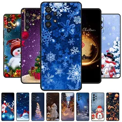 Cover dipinta di natale per Samsung Galaxy A53 A33 A73 A52s 5G custodia morbida in Silicone Fundas per Galaxy A52 A54 A34 A24 A14 5G Cover