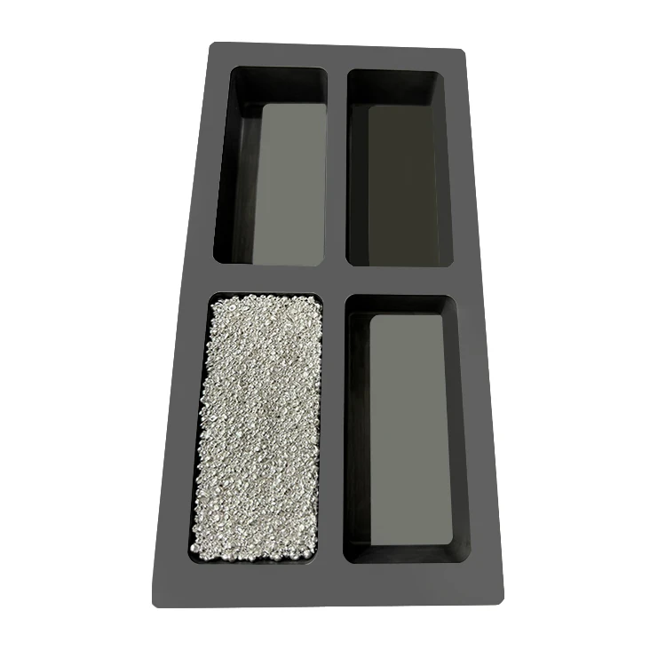 Hochreine Gold Silber Kupfer Bar Forming Casting Maschine Graphitform