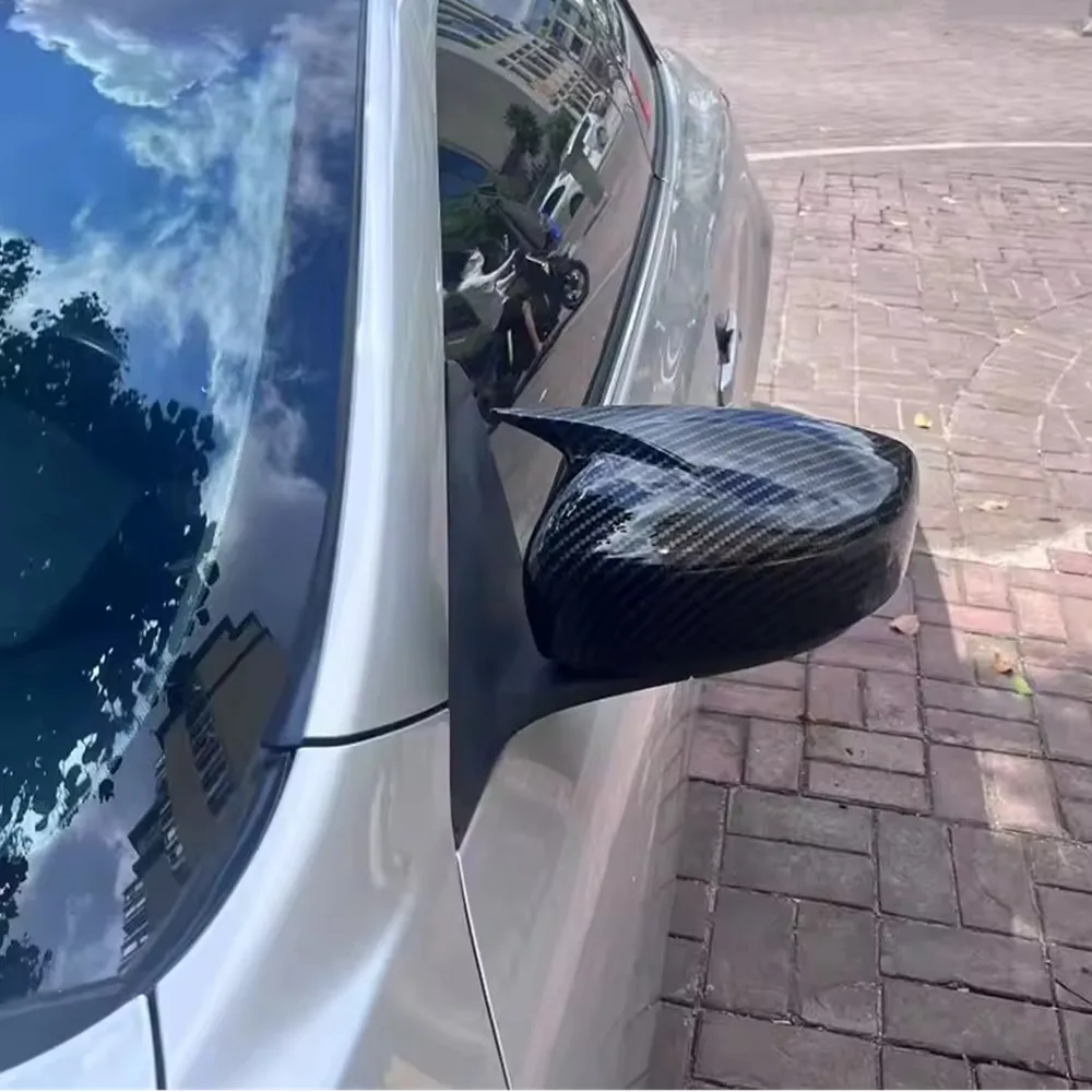 Para infiniti g25 g37 q40 q60 2009-2015 abs espelho retrovisor do carro capa asa tampa porta exterior habitação guarnição adesivo adesivo