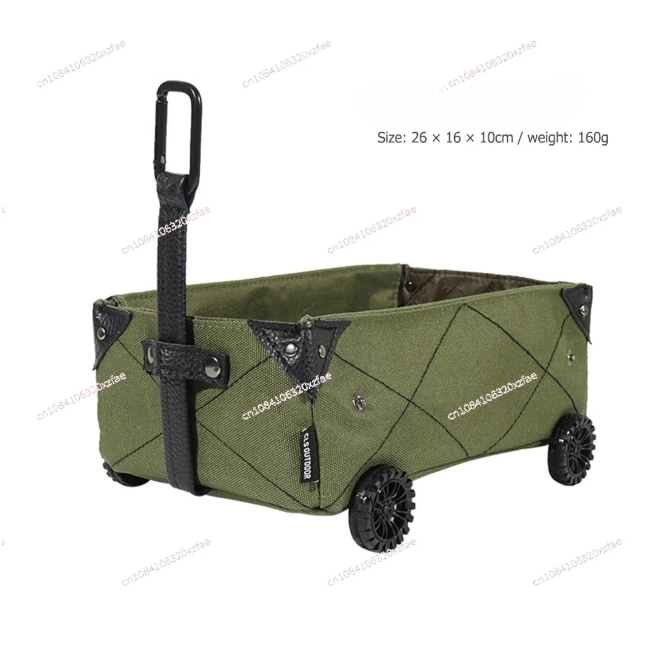 Grocery Cart Large Capacity Heavy Duty Portable Folding Wagon Cart Beach Wagon with Big Wheels for Sand, Collapsible Wagon