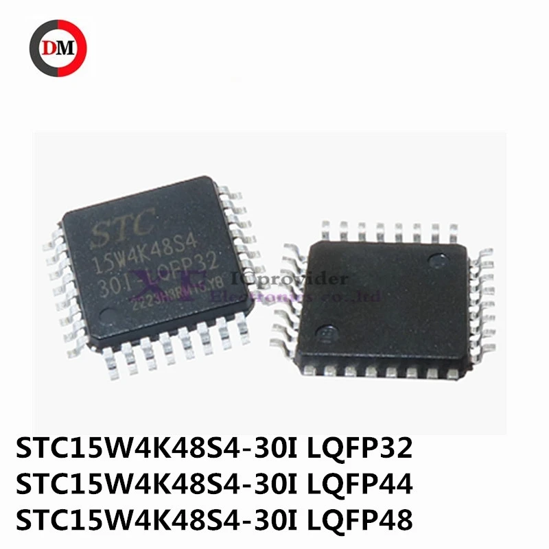 2pieces 15W4K48S4 STC15W4K48S4 30I LQFP32 STC15W4K48S4 30I LQFP44 STC15W4K48S4 30I LQFP48