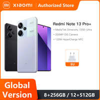 New Xiaomi Redmi Note 13 Pro Plus 5G Smartphone 120W HyperCharge MediaTek Dimensity 7200-Ultra 200MP OIS Camera 1.5K Display NFC