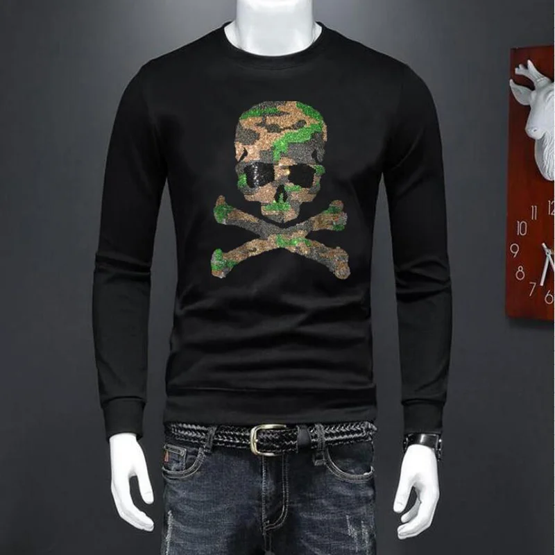 

Men'S Hoodies Hot drill Autumn Hoody Casual Streetwear Clothes 056