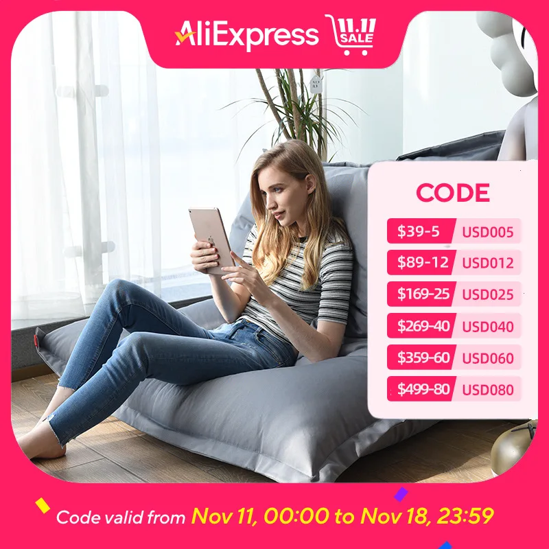 

Balcony Soft Huge Washable Couch King Adults Nordic Fluffy Puffs Bean Bag Living Room Lazy Sleeper Divano Da Soggiorno Furniture