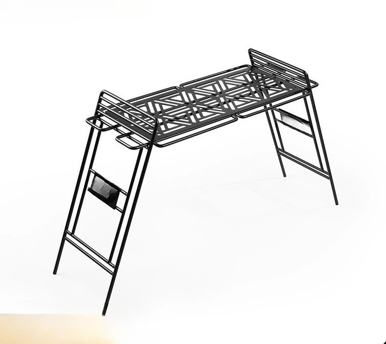 

Outdoor Metal Shelves Portable Outdoor BBQ Picnic Hanger