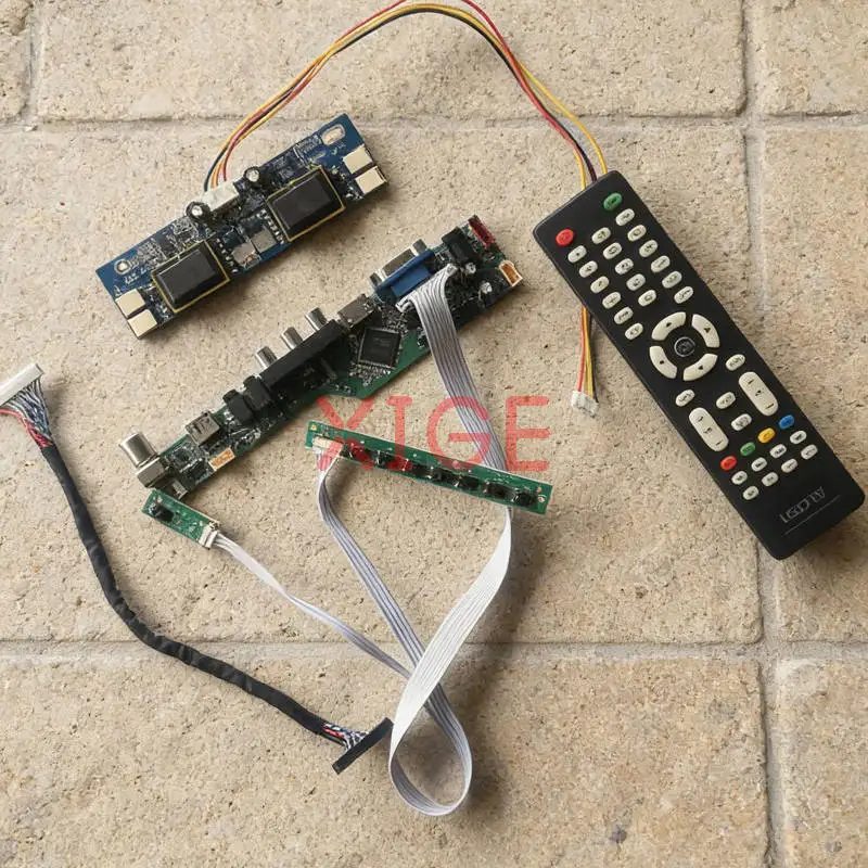 

For LM220WE1 M220Z1 LM220WE3 HSD220MKW1 Screen Drive Controller Board Kit USB+AV+VGA+HDMI 1680*1050 30 Pin LVDS 4-CCFL 1680x1050