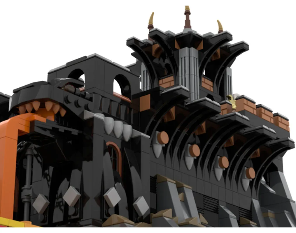 Nuovo modello Moc Block Longyan Island Modulo Block Regalo Giocattolo per bambini Set di assemblaggio fai-da-te