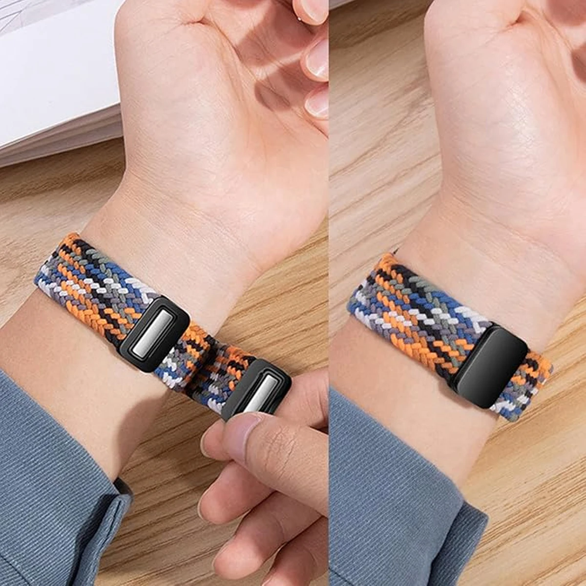 20 22 26mm 탄성 퀵 핏 나일론 스트랩 Enduro2 손목 밴드 Garmin Fenix5 5XPlus 6/7 6/7XPro 8 팔찌 Tactix7Pro WatchBand