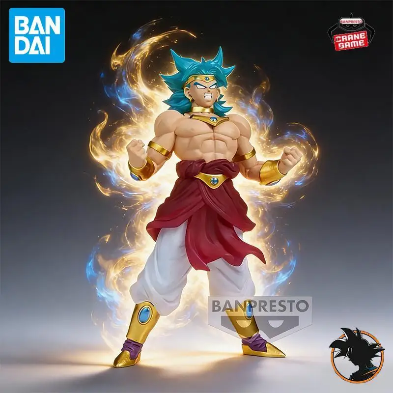 

In Stock Original Banpresto Clearise Dragon Ball Z Super Saiyan Broly Anime Action Figure Model Boxed Toys For Boy Festival Gift
