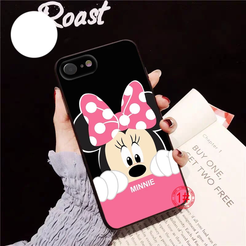 F27 Cartoon Mickey Mouse Soft Case Voor Samsung A03 A50 A51 A52 A52 A53 A6 A7 A8 Plus A9 A70 A71 A71 A72 A73 A81 A82 A91 M20 M 30 M 30 M 30S M51