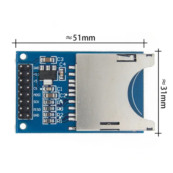 SD Card Read and Write Module, SPI Interface ARM MCU para Arduino, DIY Starter Kit Module