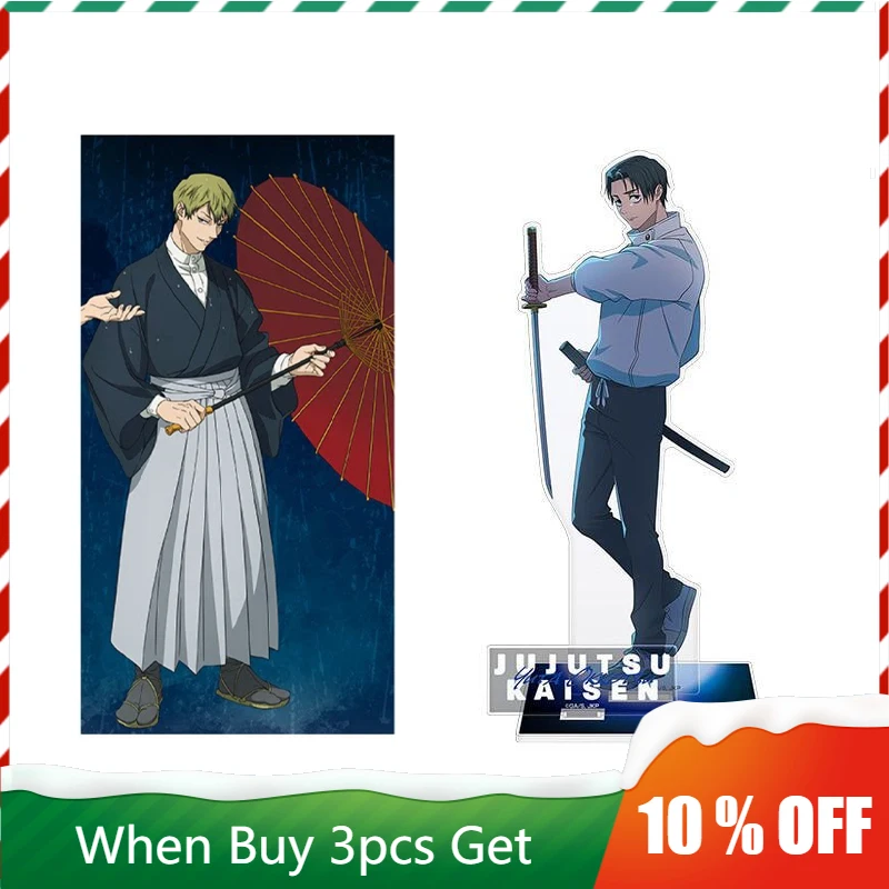 

JUJUTSU AJ2026 Naoya Zenin Figure Acrylic Stand Yuta Okkotsu Standing Plate Choso Figur Pin Yuji Itadori Accessory Toys Gifts