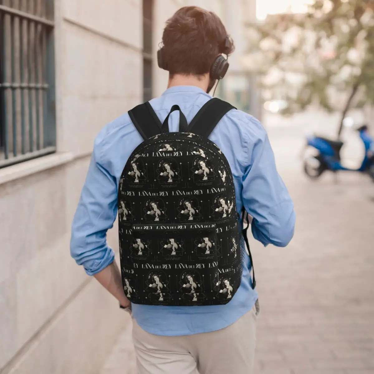 

Lana Del Rey Backpack Boys Girls BookBag Children School Bag Laptop Shoulder Bags for Men Women