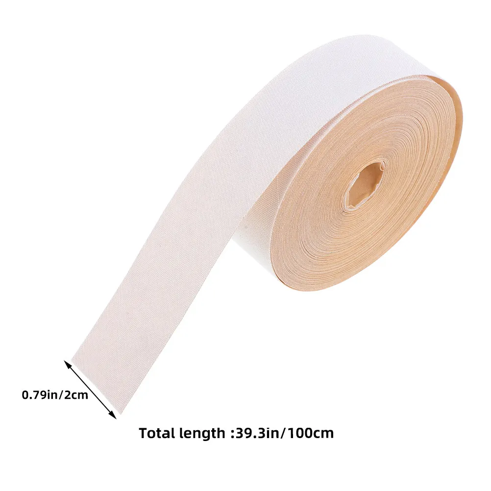 Lampshade Edging Tape Self-Adhesive Fabric Strip Matte for Drum Table Floor Lamps DIY Lampshade Making Decorative