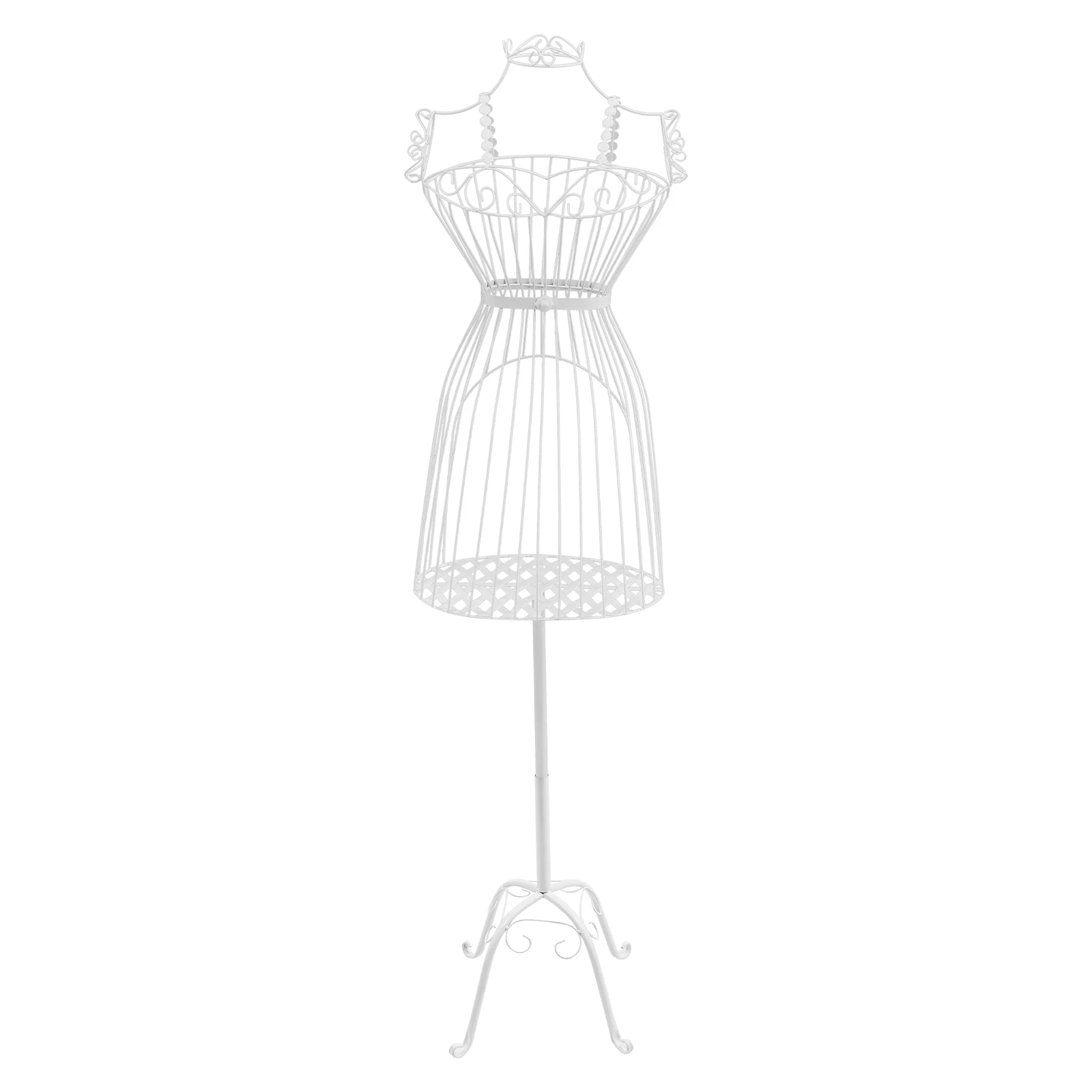 

Dress Form Display Stand with Graceful Lines European Wedding Dress Display Mannequin Dress Form Mannequin for Women White/Black