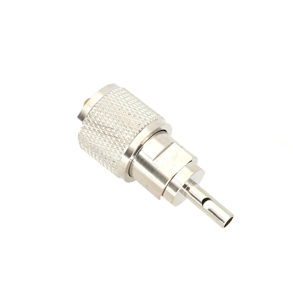 Conector macho UHF engarzado para adaptador RF de Cable RG316 RG174 LMR100 RG178