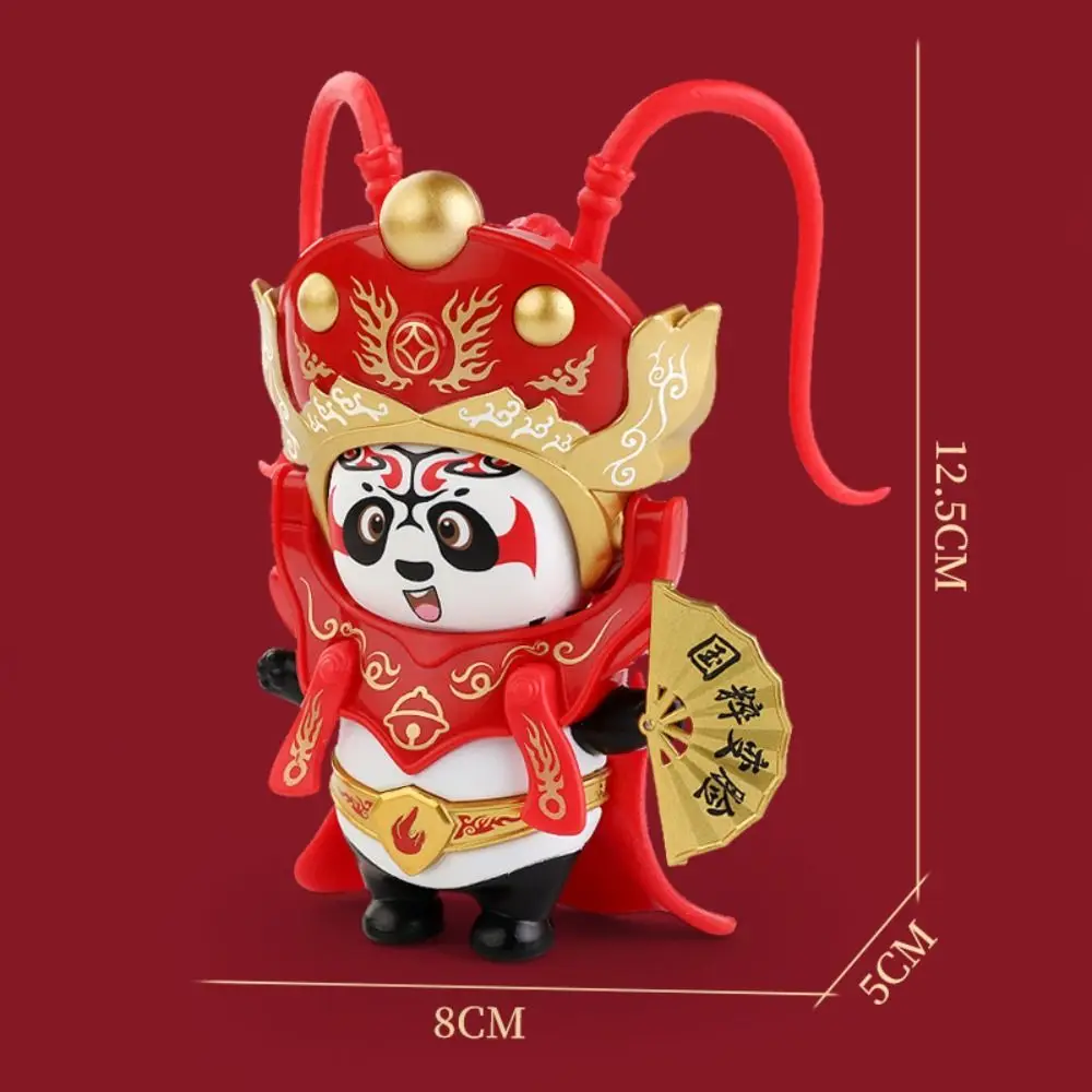 Nueva muñeca que cambia de cara de ópera de Sichuan, muñeca de maquillaje que cambia de cara de PVC de estilo chino, juguete de ópera china hecho a mano, regalos de cumpleaños