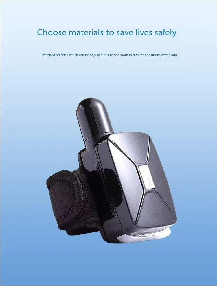 جهاز تعويم آمن للسباحة، سوار معصم ذاتي التوفير مضاد للغرق، وسادة هوائية مخصصة #2