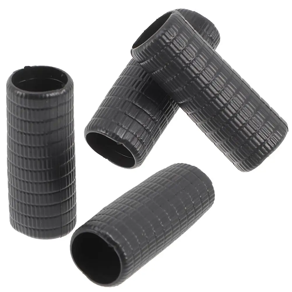 

4 Pcs Violin Bow Grip Rubber Thick Comfortable Replacement Hair Protective Sleeve Easy Install Accessories Bass Bow