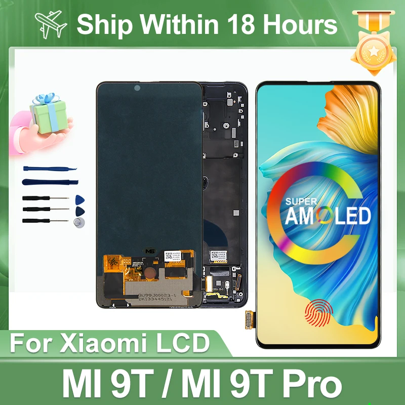 Choice AMOLED For Xiaomi MI 9T LCD 9T Pro Display Touch Screen Digitizer For Xiaomi Redmi K20 LCD K20 Pro Display Replacement