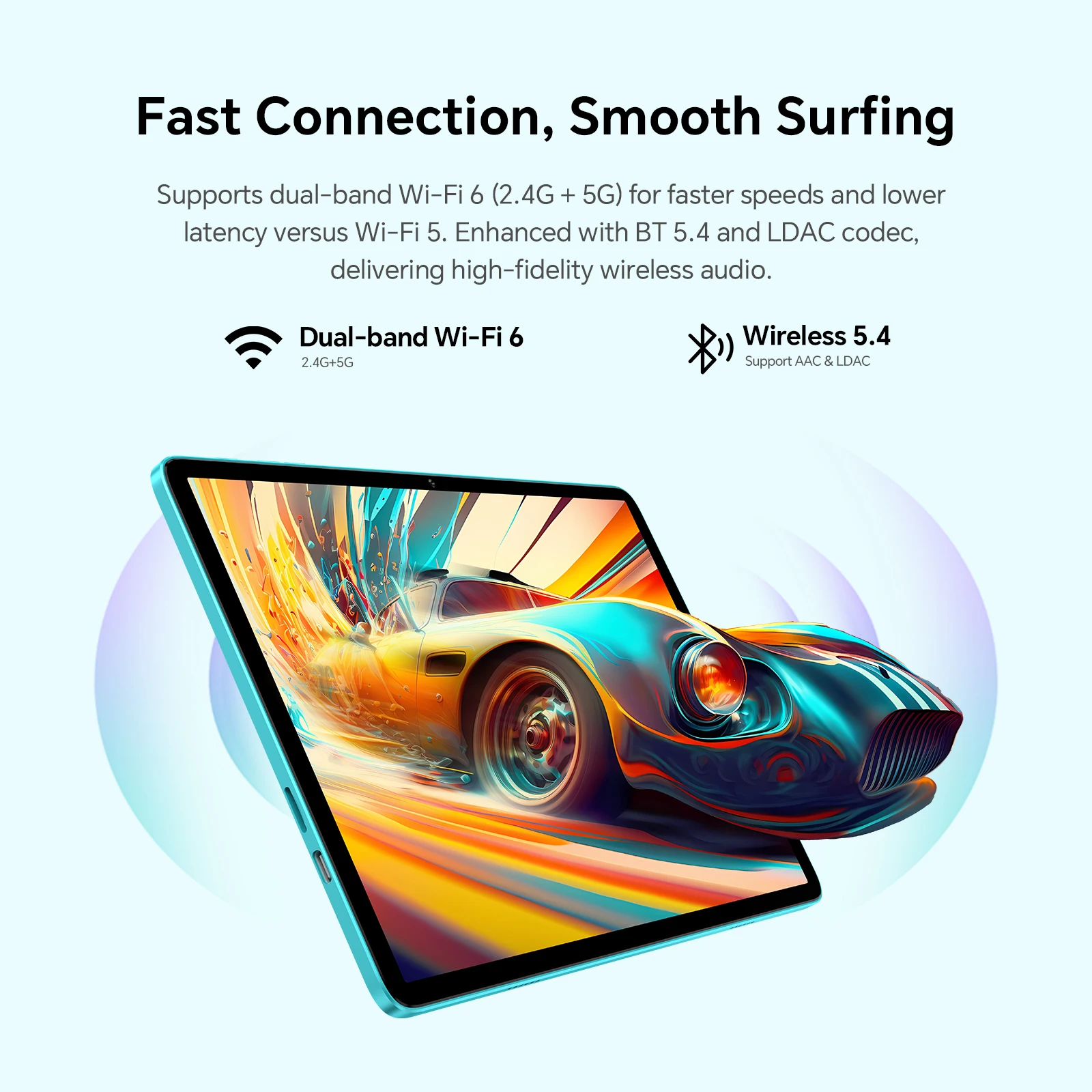 2026 Teclast P33 Android 15 Tablet, 10.1 Inch 1280X800, Max. 9Gb