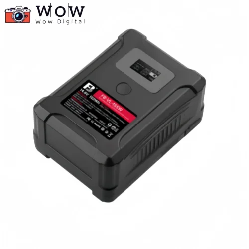 FB V Mount Battery VL 155W V Lock Battery PD Fast Charge for Camcorder Camera Fill Light Broadcast LED Video Light Power Monitor