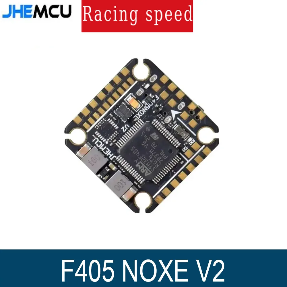 

JHEMCU F405 NOXE V2 Контроллер полета Baro OSD 16 МБ BlackBox 5 В 10 В Dual BEC 20X20 мм 3-6S LIPO для FPV Freestyle Drone