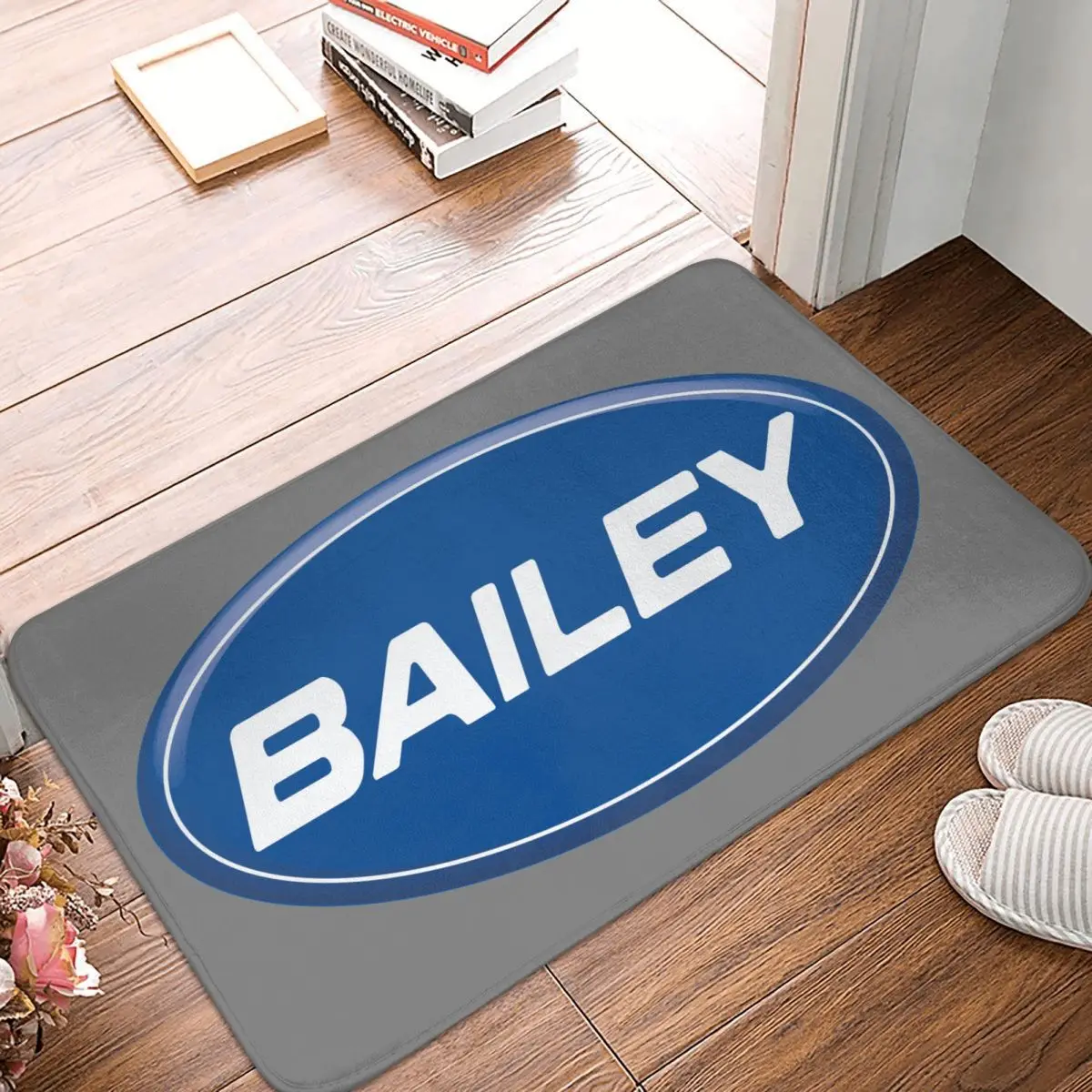 Bailey Caravan Non-slip Doormat Floor Mat Washable Carpet Rug for Kitchen Entrance Home Balcony Footpad Mats