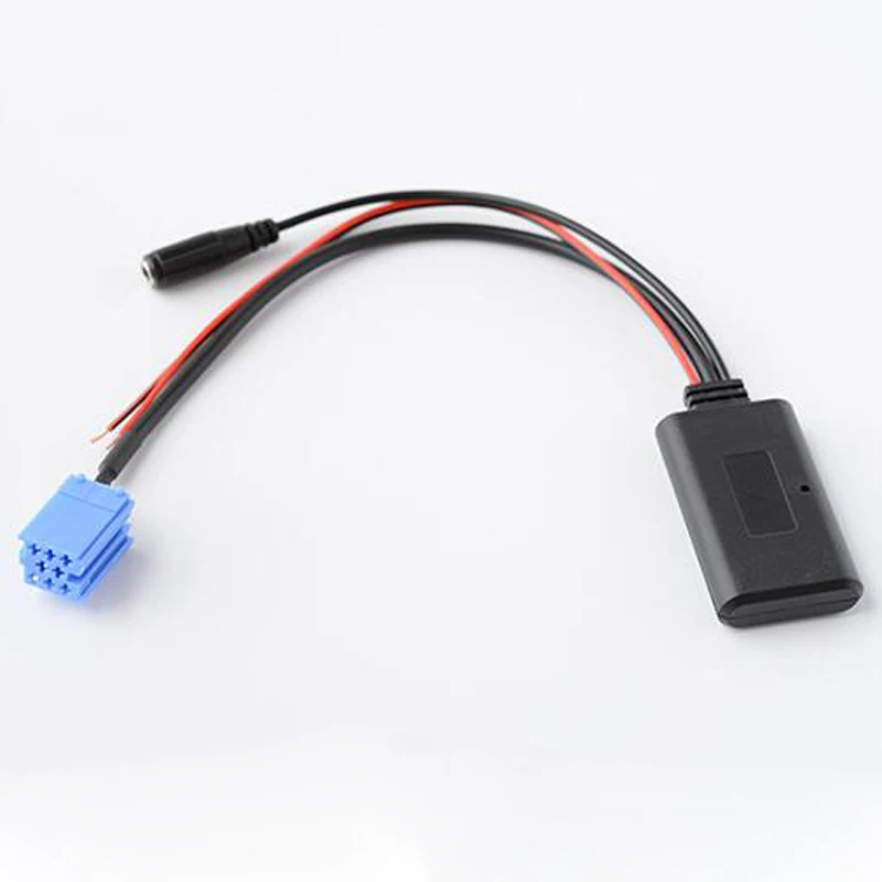 รถวิทยุบลูทูธไมโครโฟนแฮนด์ฟรี MIC Adapter ISO 8Pin สําหรับ-Gamma 5 MFD Sharan Lupo-Polo 6N2 9N