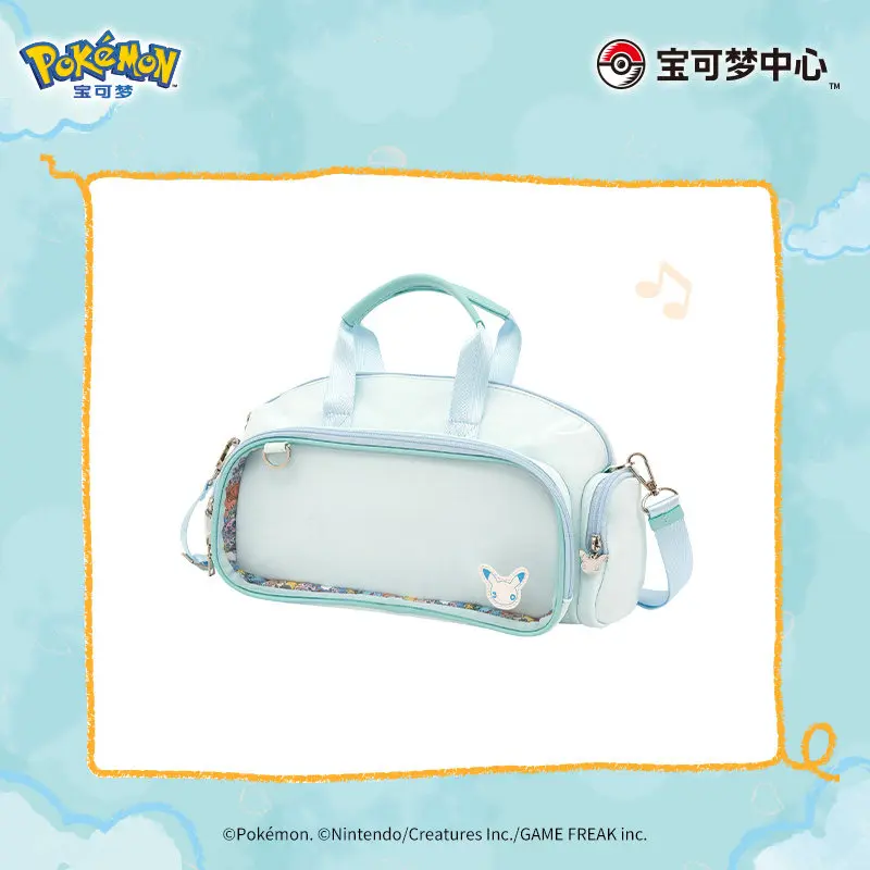 New Genuine PokéMon “Joyful Daytime” Collection T-Shirt Cap Shoulder Bag Ita-Bag Anime Apparel Accessories Official Merchandise - view 2