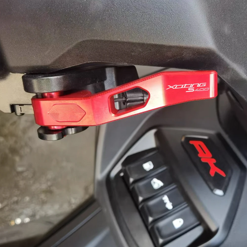 Motorcycle Accessories Adjustable Aandlebar Parking Brake Lever For KYMCO Motorcycle Xciting S400 S400i S 400i 400S 2017-2020