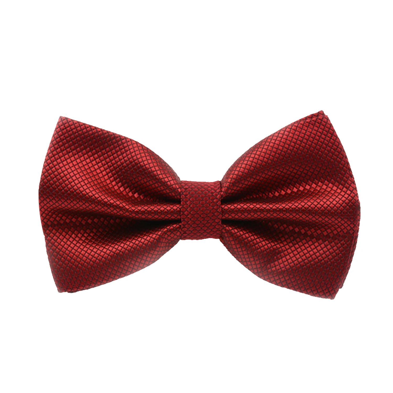 

1 PC Bow Tie Men Tie Solid Check Fashion Bow Ties Banquet Wedding Classic Bow Ties For Men