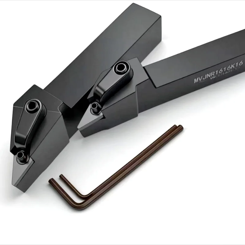 MVJNR1616 MVJNR2020 MVJNR2525 MVJNR3232 Utensile per tornitura esterna MVJNR MVJNL Supporto per tornio Utensile da taglio CNC Barra falciante