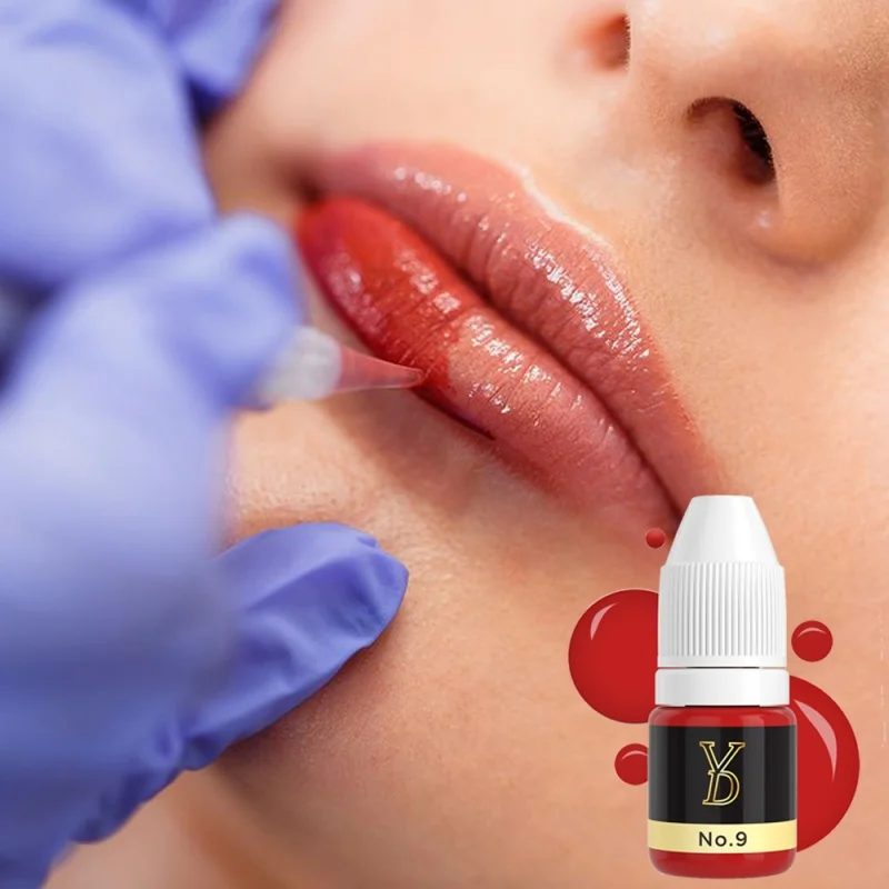 

Lushcolor 3ML Mini Sample PMU Semi Permanent Makeup Tattoo Ink Eyebrow Lip Pigment 10 Colors Microblading Professional Supplies