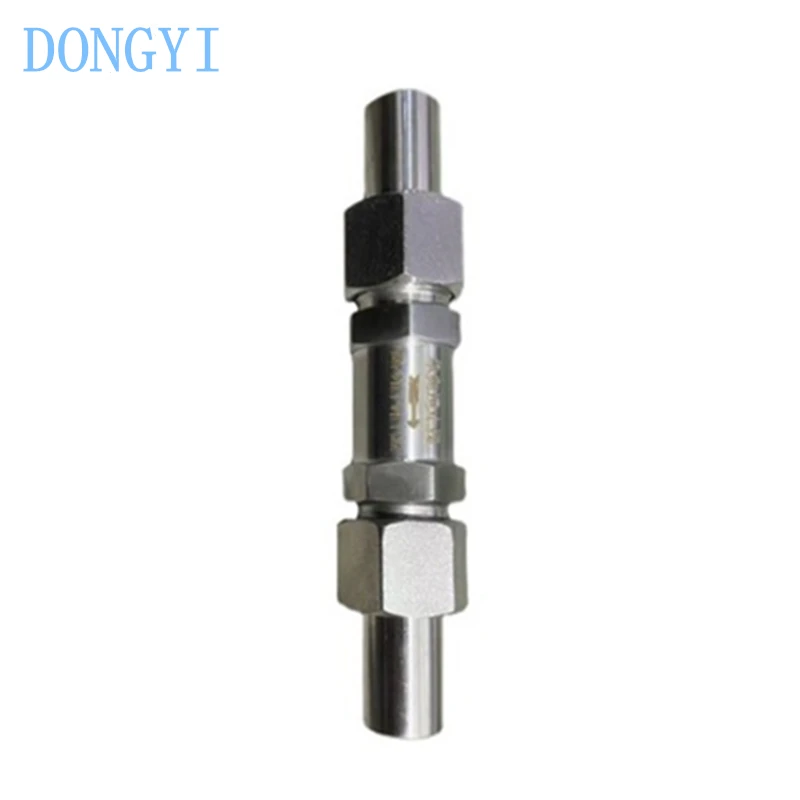 

Stainless Steel Check Valve H21W-64P DN6-Φ6 DN8-Φ6/Φ10/Φ12/Φ14 DN10-Φ8/Φ10/Φ12/Φ14 DN15-Φ16/Φ18 DN20-Φ20 DN25-Φ22/Φ25/Φ28 DN32