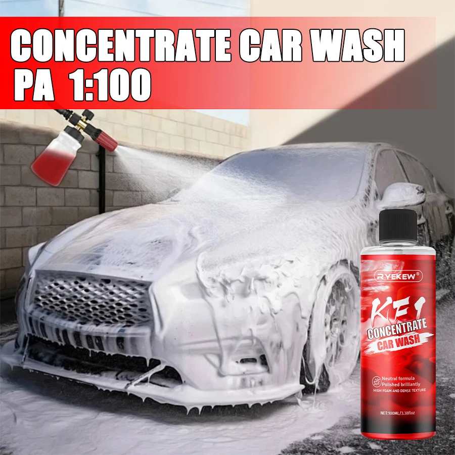 Car Cleaning Foam Liquid Large Capacity High Concentration Super Foam Car Wash Liquid Auto Washing Car Wash Supplies