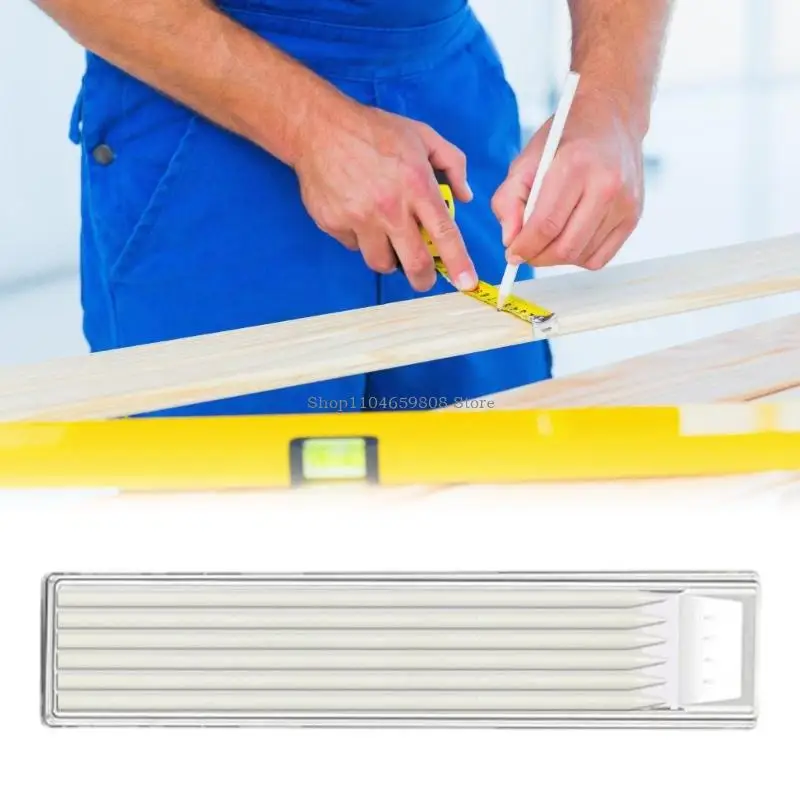 

6Pieces 2.8mm Pencil Refills Mechanical Pencil Refills For Woodworking Scribing