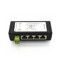 4 Ports 8 portsPoE Injector PoE Power Adapter Ethernet Power Supply Pin 4,5(+)/7,8(-) Input DC12V-DC48V for IP Camera