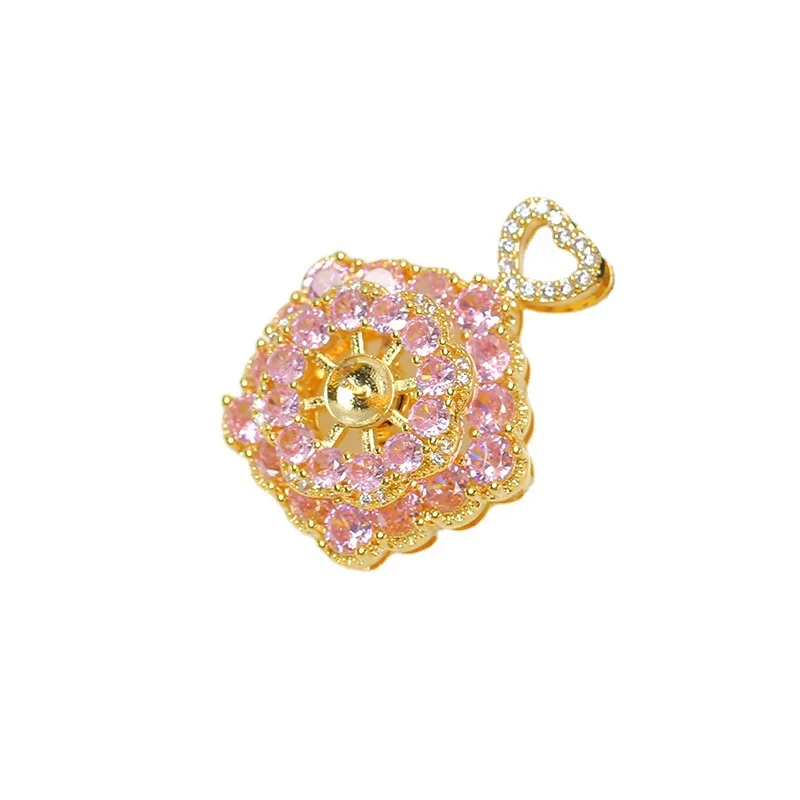 

1 пара подвесок-сердечек D207 с жемчугом, покрытых 14-каратным золотом, для самостоятельного изготовления украшений, с цепочкой, сохраняющей цвет (жемчуг в комплект не входит)