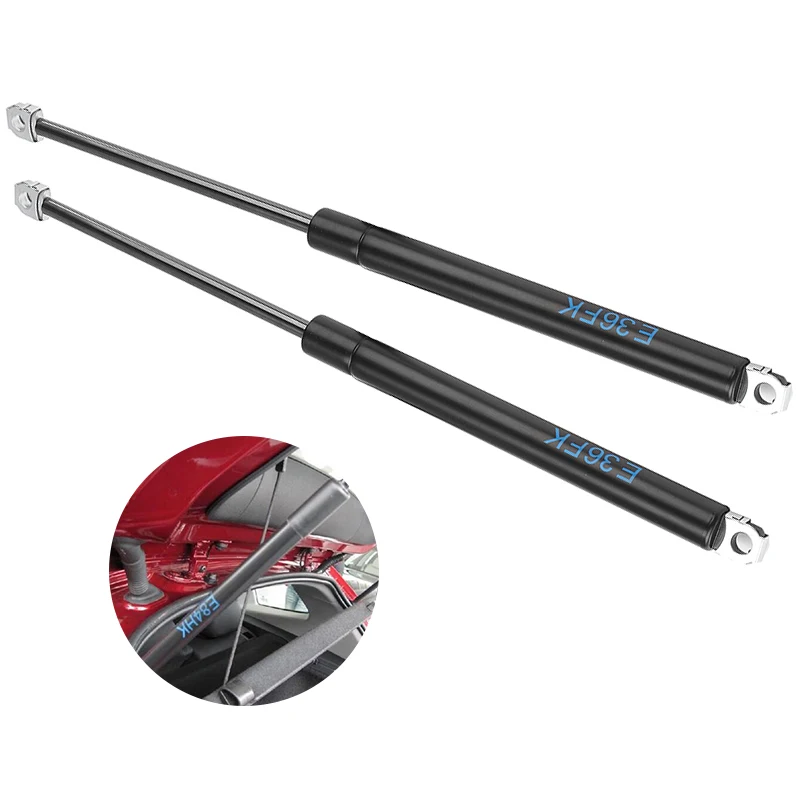 A Pair Car Springs Gas Struts Supports Shock Rod Hood Lift For BMW E36 Sedan 318i 323i 328i M3 Auto Accessory 51231960852