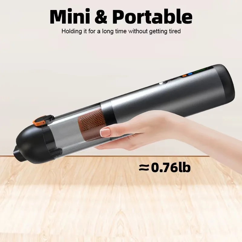 Airo 2026 New Handheld Vacuum Cleaner with High Power 20000pa Portable Car Vacuum Cleaner with LED Display Screen Vacuum Cleaner