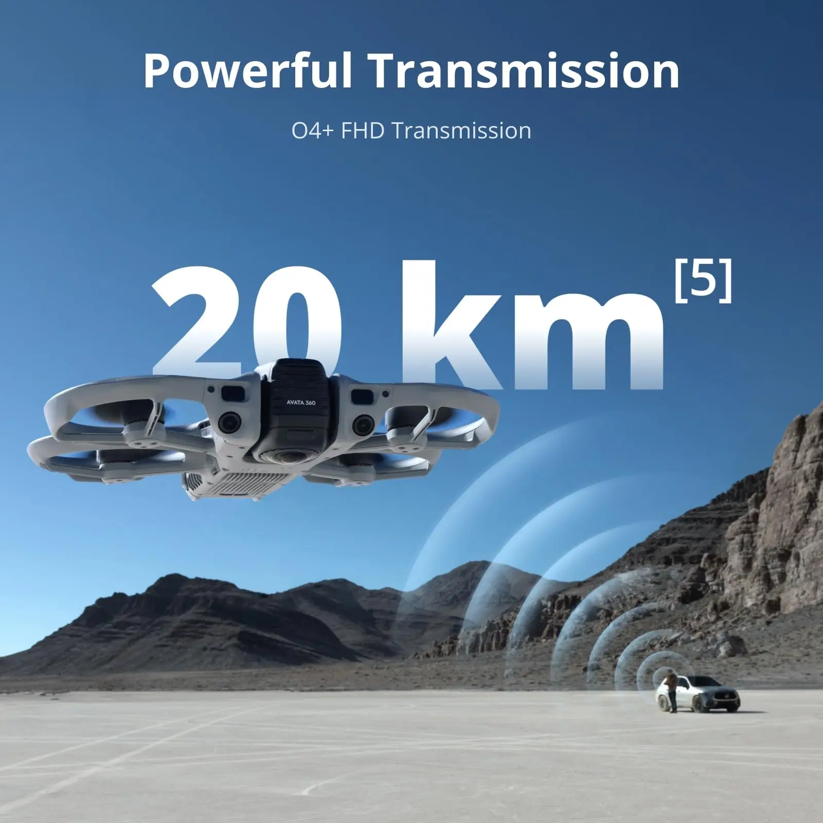 ALL New DJI Avata 360 (RC 2), 8K 360° Camera Drone 1-Inch-Equivalent 360° Imaging, 8K/60fps HDR, Omnidirectional Obstacle Sensing, Propeller Guard, Aerial Filming