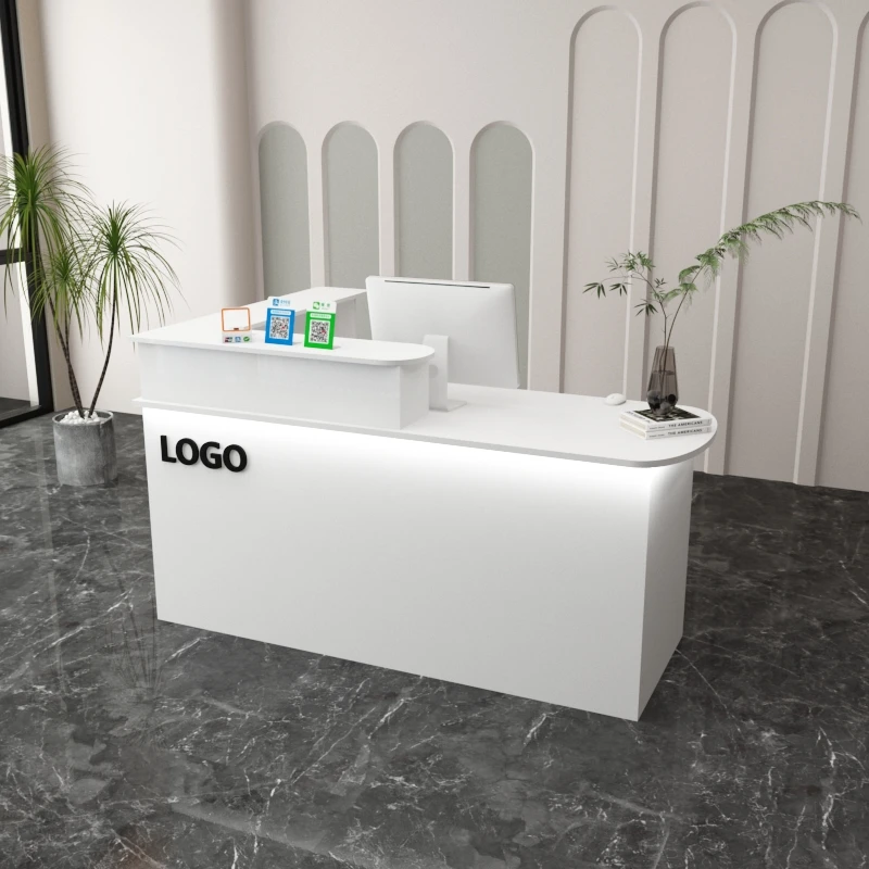 

Counter Display Reception Desks Counter Cabinet Luxury Reception Desks Checkout Counter Mostrador Negocio Commercial Furniture