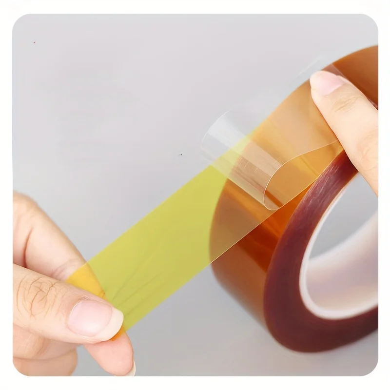 5-40mm Gold Finger Tape Polyimide Adhesive Insulating Adhesive Tape High Temperature Tape Heat Tape for Board Protection