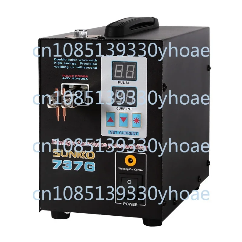 Double Digital Display Double Pulse Small Lithium Battery Spot-Welder Lithium Battery Butt Welding Machine