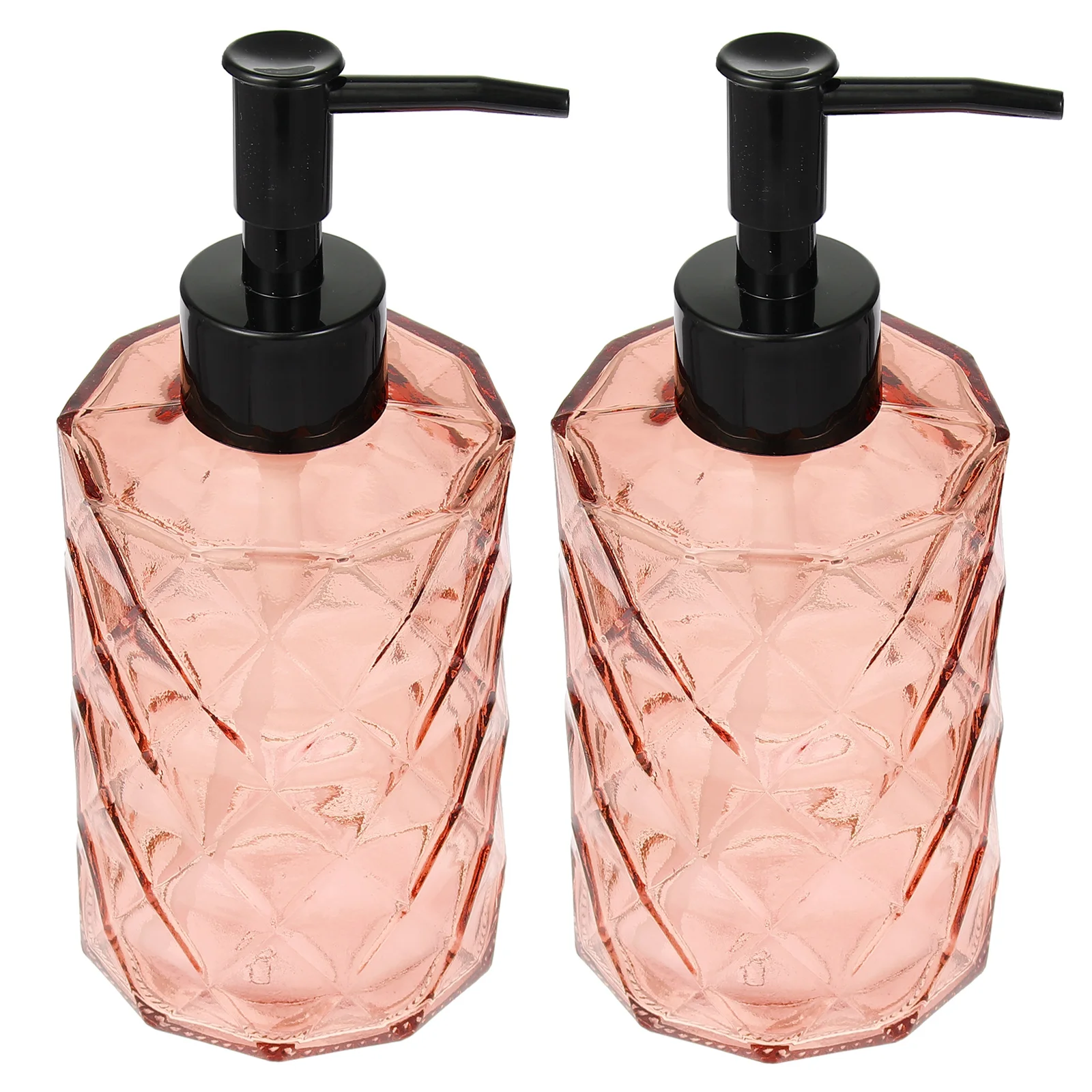 

2 Pcs Shower Shampoo Dispenser Bathroom Pump Bottles for Liquids with Dispensers