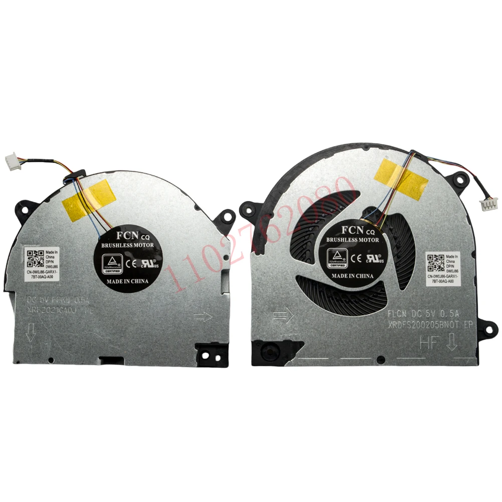 HJ reemplazo nuevo ventilador de refrigeración CPU + GPU para portátil para Lenovo Legion Y540-17 Y540-17IRH Y540-17IRH-PG0 Series ventilador