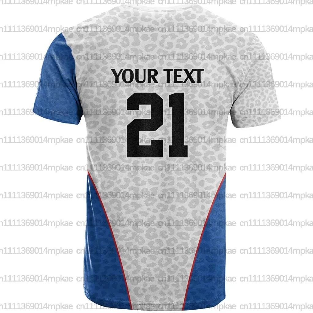 Men's Crew Neck Short Sleeve Printed T-Shirt, New Summer Style, Casual Loose Top from the Democratic Republic of Congo