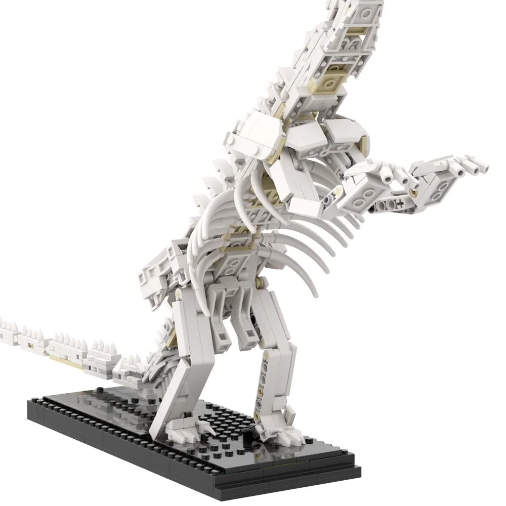 MOC DIY Barosaurus Skelett Modell Bausteine Film Jurassic Dinosaurier Skelett Ziegel kinder Spielzeug Set Festival Geschenke