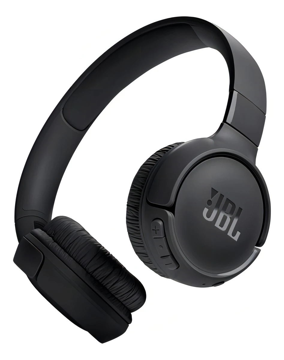 JBL Tune 520bt Wireless Headphone, Bluetooth, Battery Up to 57Hems, Voice Command, Black